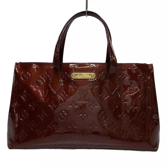 Louis Vuitton Handbags - LOUIS VUITTON Wilshire PM Rouge Fauviste Monogram Vernis - Unclear 368-020725